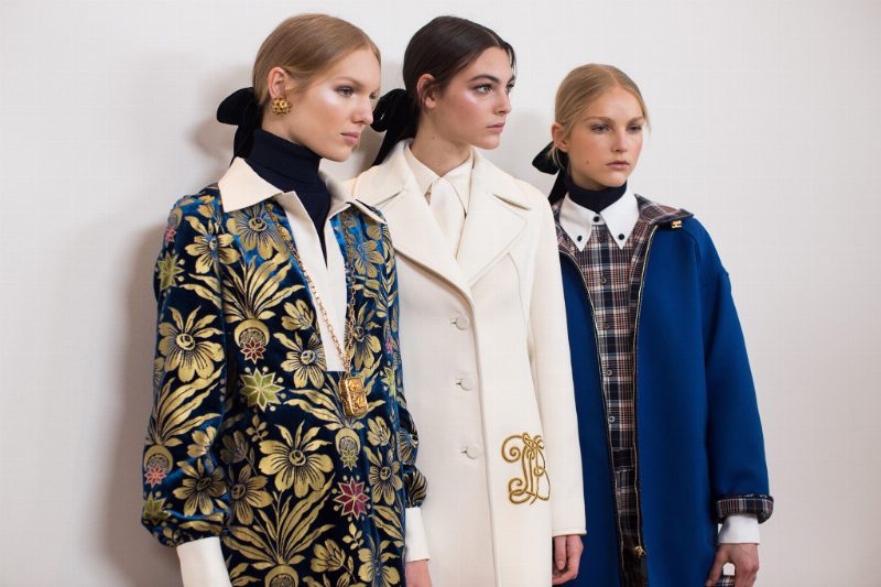 Бэкстейдж показа Tory Burch FW 17-18
