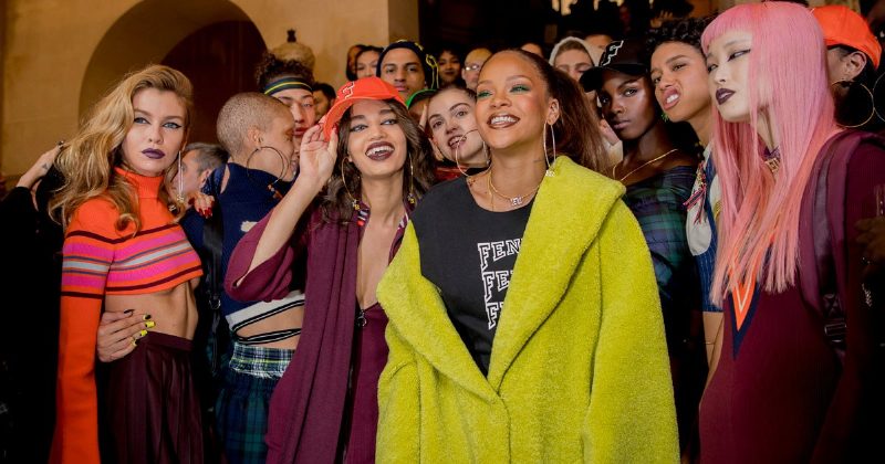 Instagram-отчет: Показ FENTY X PUMA by Rihanna FW17-18 в Париже