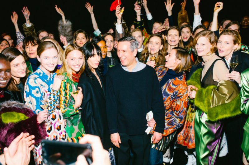 Юбилейный показ бельгийской марки Dries Van Noten FW 17-18