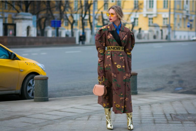 Streetstyle на Неделе моды в Москве