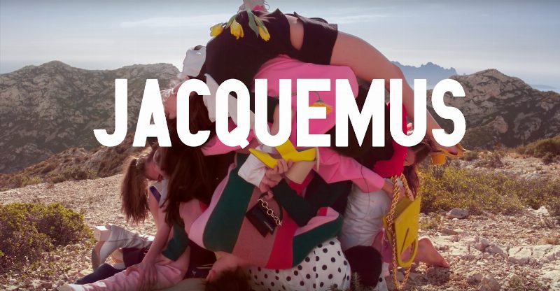 Живая инсталляция в арт-проекте французской марки Jacquemus