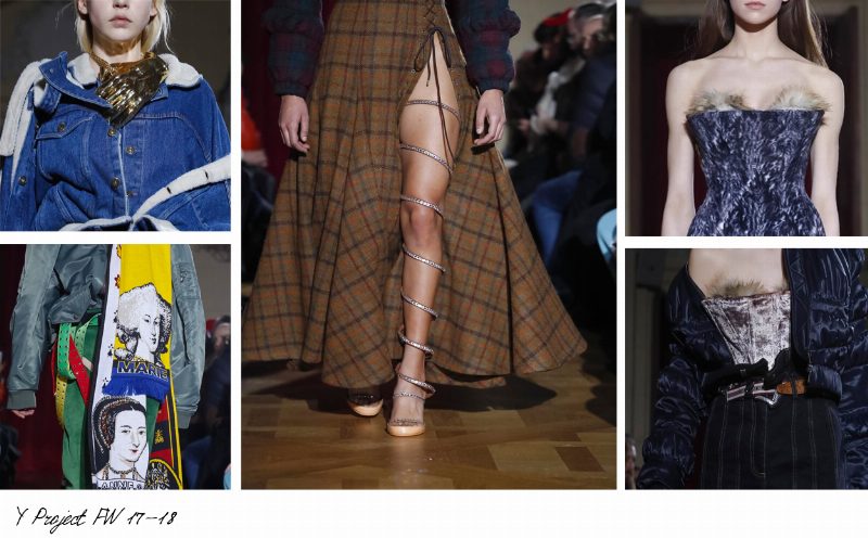 Детали показа Y Project FW 17-18