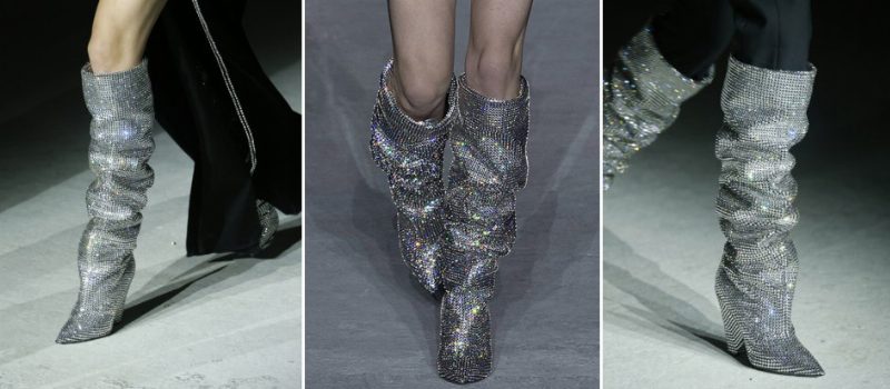Сапоги из новой коллекции Saint Laurent оценили в $10 000