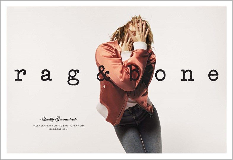 Актриса Хейли Беннетт стала лицом марки Rag & Bone