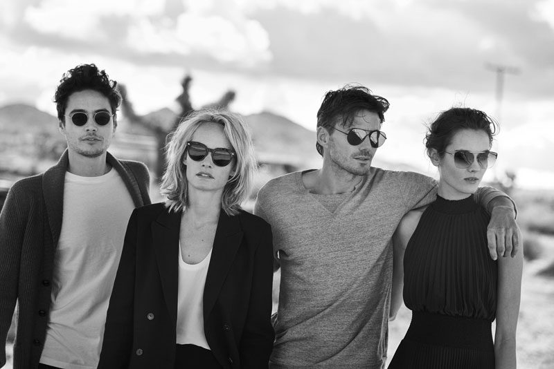 Внук Боба Дилана и актриса Амбер Валетта в новой рекламной кампании Oliver Peoples