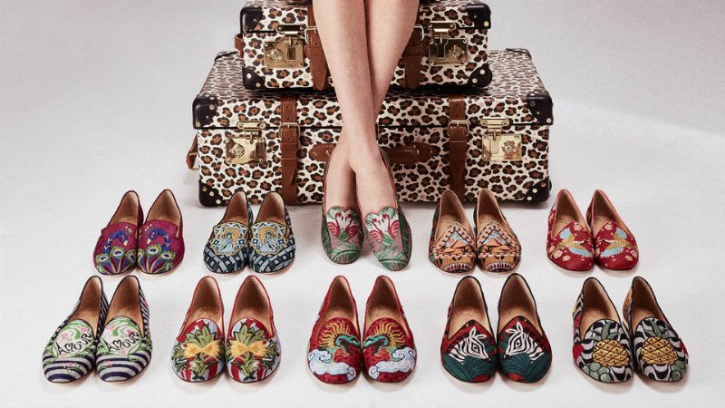 Слиперы путешественника от бренда Charlotte Olympia