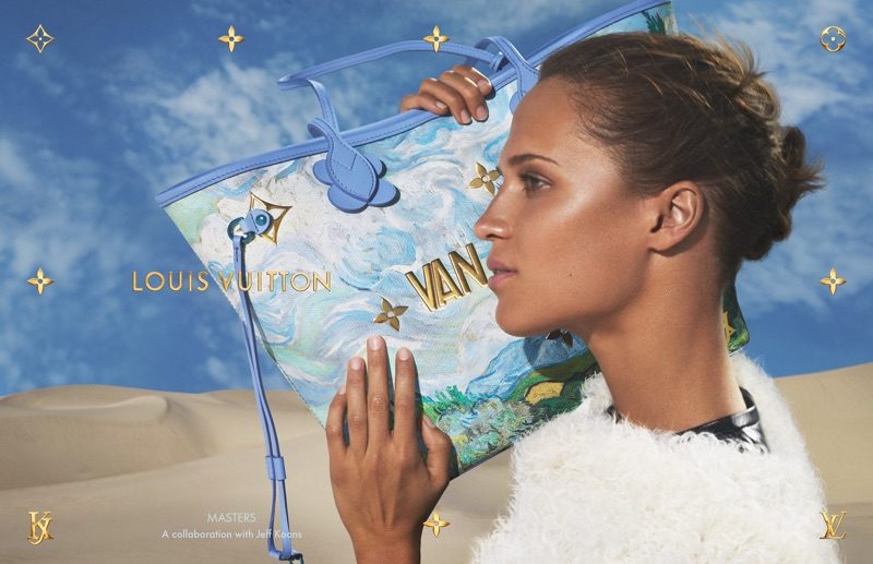 Louis Vuitton показал новую рекламную кампанию с актрисой Алисией Викандер