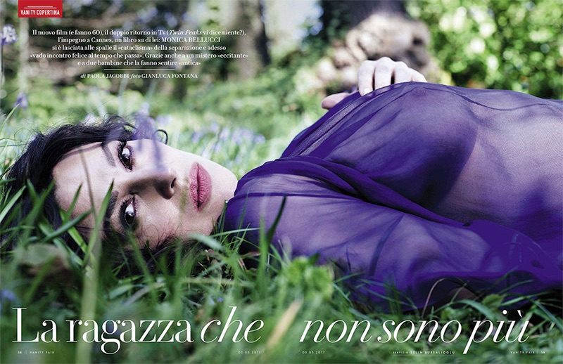 Киноактриса Моника Беллуччи украсила обложку Vanity Fair Italy