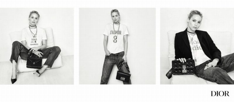 Актриса Дженнифер Лоуренс в новом рекламном ролике для Dior