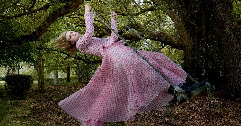 Актриса Эль Фэннинг в объективе Энни Лейбовиц для Vogue