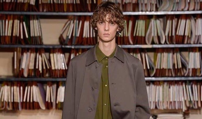 Идея приземленности в мужской коллекции Dries Van Noten весна-лето 2018