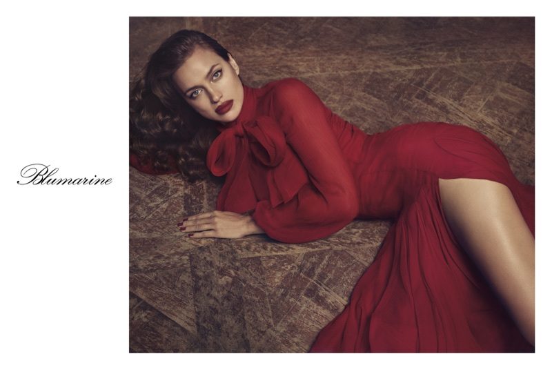 Ирина Шейк в новой рекламной кампании Blumarine