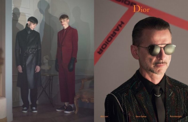 Вокалист Depeche Mode в новой рекламной кампании Dior Homme
