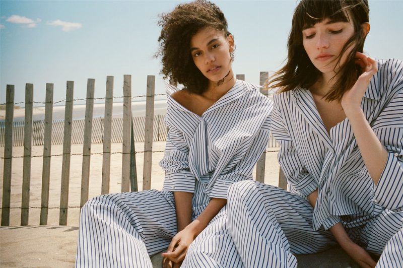 Оттенки синего в новой рекламной кампании ZARA