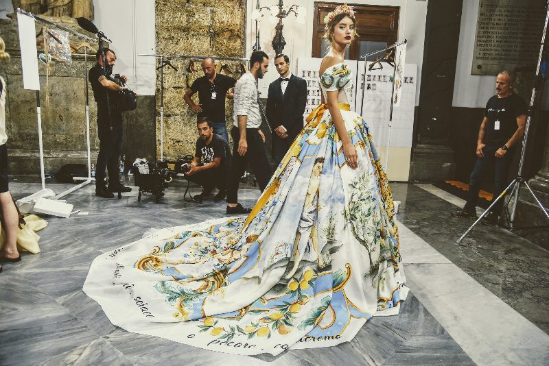 Сицилийская роскошь на показе Dolce & Gabbana Alta Moda