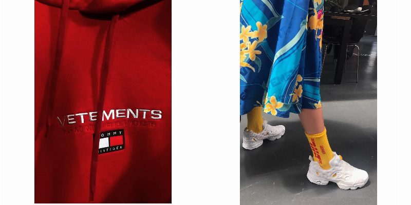 Vetements анонсировал коллаборацию с Tommy Hilfiger и DHL