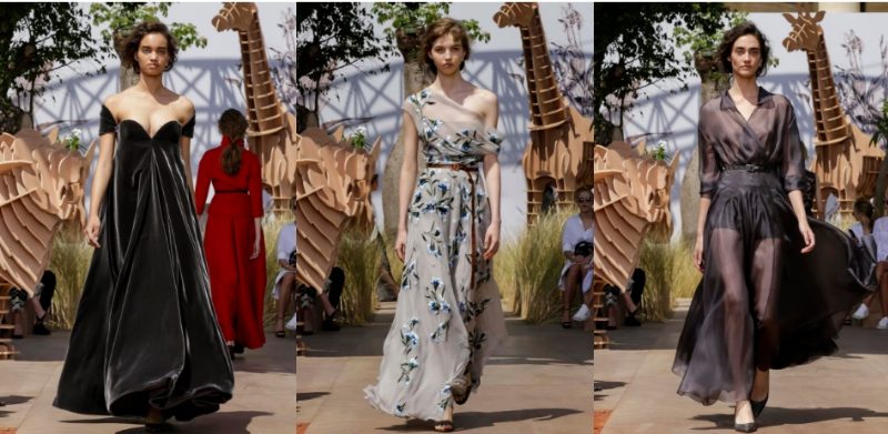 Джунгли и саванна на показе Christian Dior Couture FW’17-18