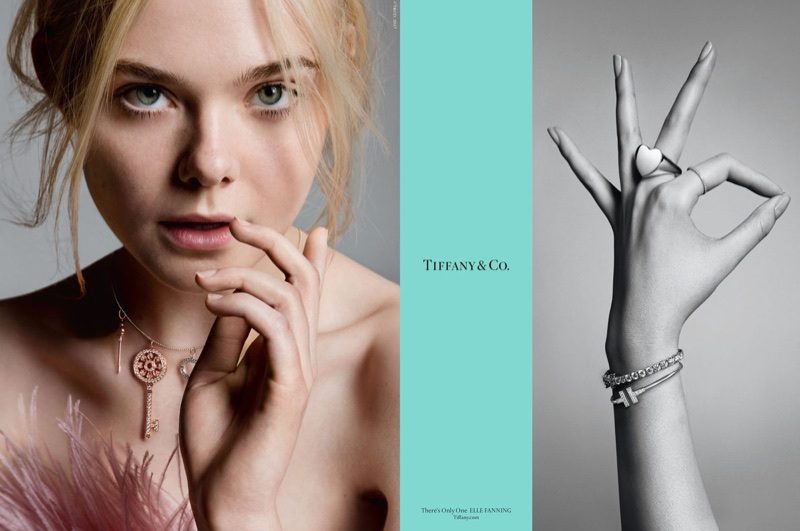 Классика жанра: Эль Фэннинг и Зои Кравиц в рекламной кампании Tiffany & Co.