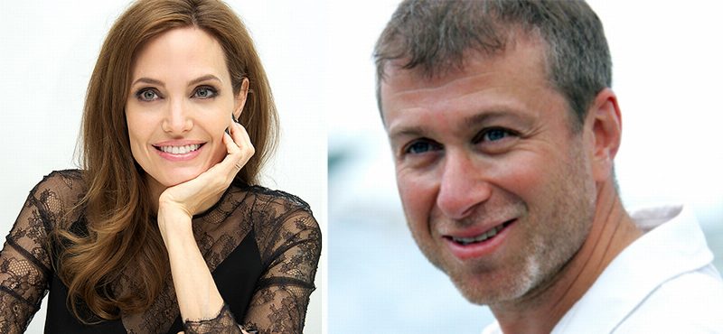 Что между Романом Абрамовичем и Анджелиной Джоли