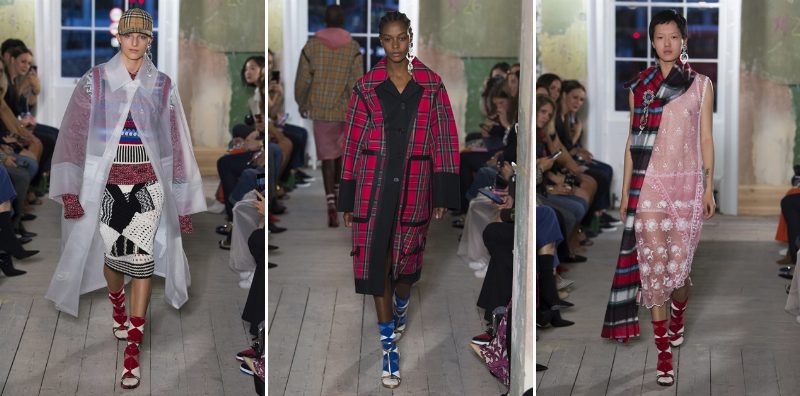 Эклектика по-британски в коллекции Burberry SS'18