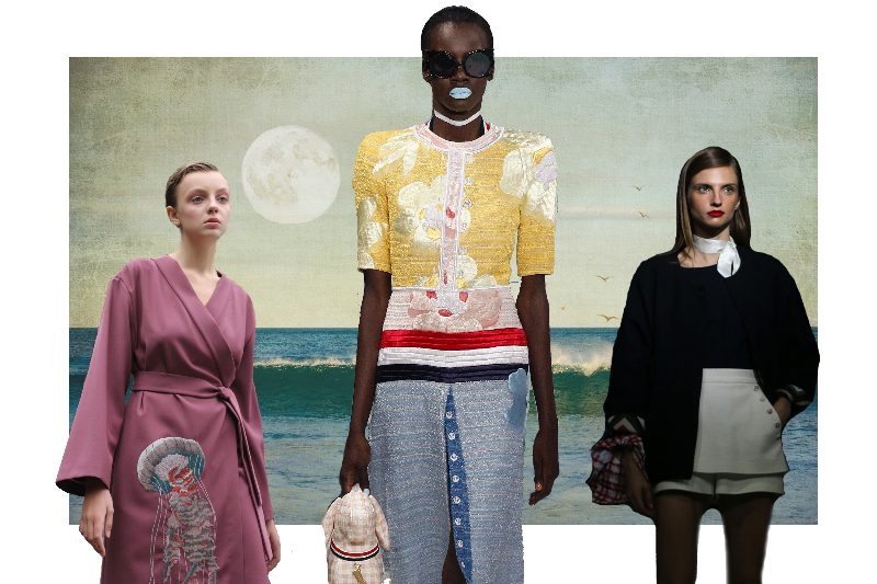 Море зовет: какой тренд сезона объединяет Lake Studio, the COAT by Katya Silchenko и Thom Browne?