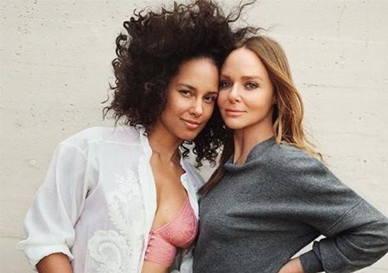 Алиша Киз поддержала кампанию Stella McCartney против рака груди
