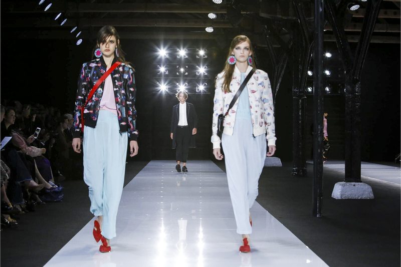 Пастельные 80-е в коллекции Emporio Armani SS’18