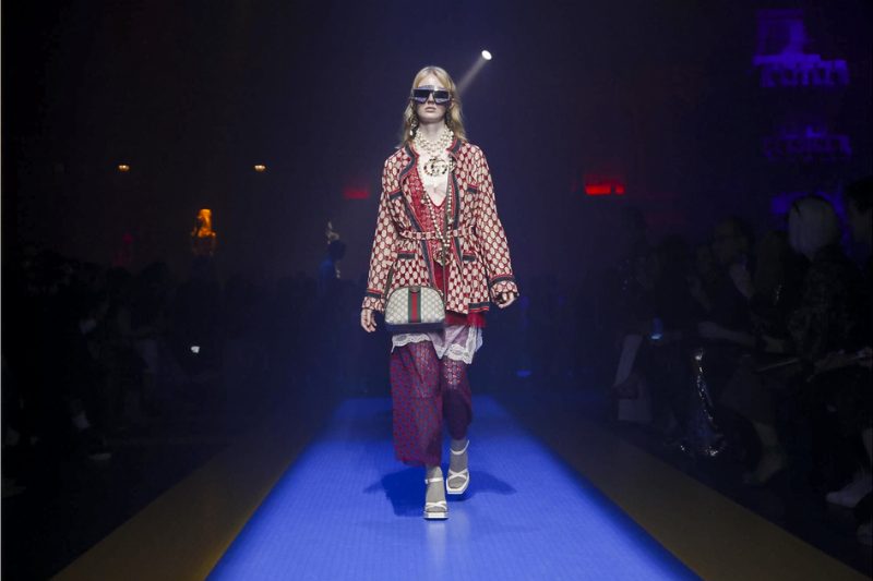 Все смешалось в Доме Gucci: коллекция SS'18