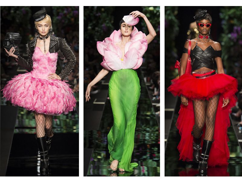 20 эксцентричных образов с показа Moschino SS'18