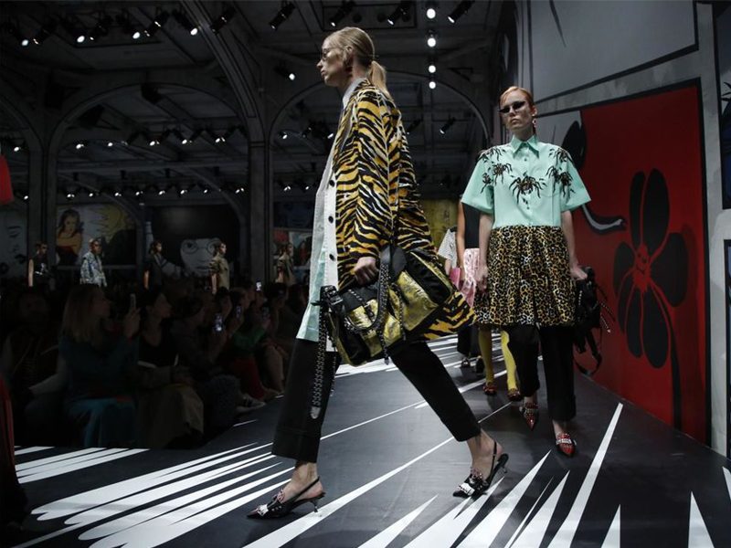 Стильная чудо-женщина в коллекции Prada SS'18