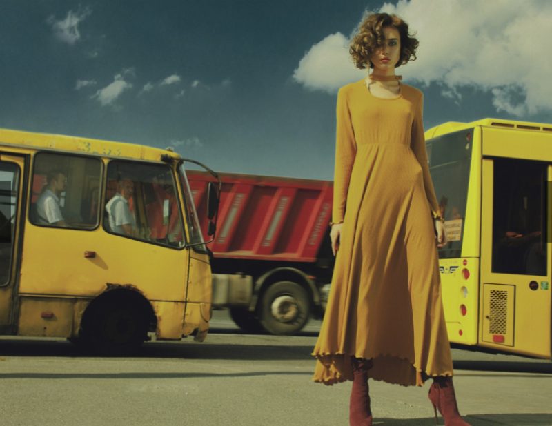 В Vogue Italia опубликовали снимки моделей в одежде от украинских дизайнеров