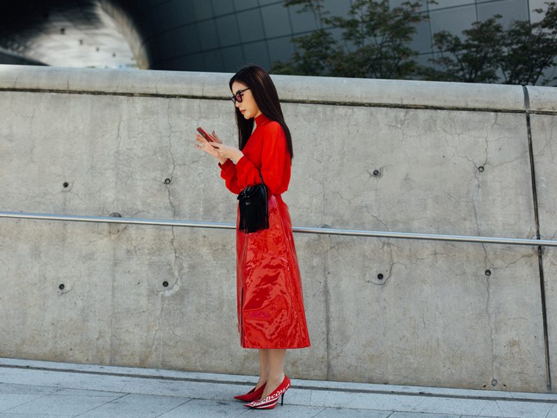 Streetstyle на Неделе моды в Сеуле