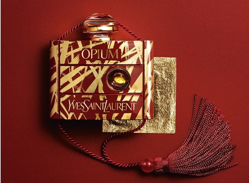 YSL выпустил 20 золотых флаконов Opium