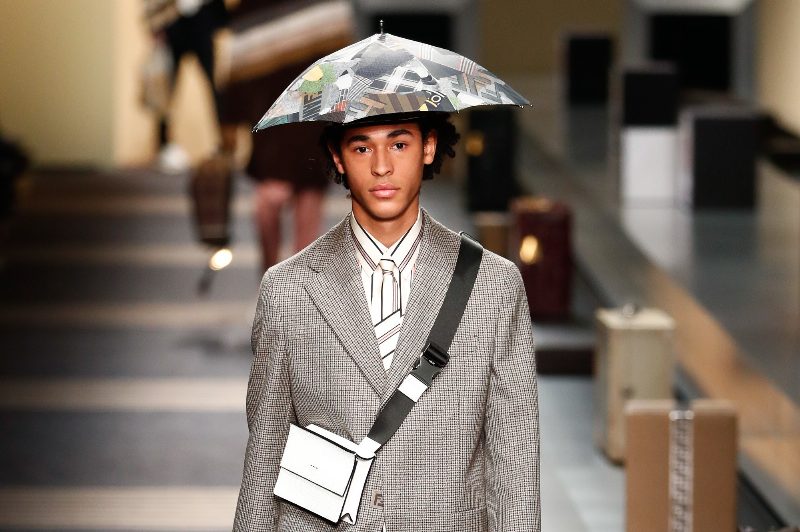 К полету готовы: коллекция Fendi Fall 2018 Menswear