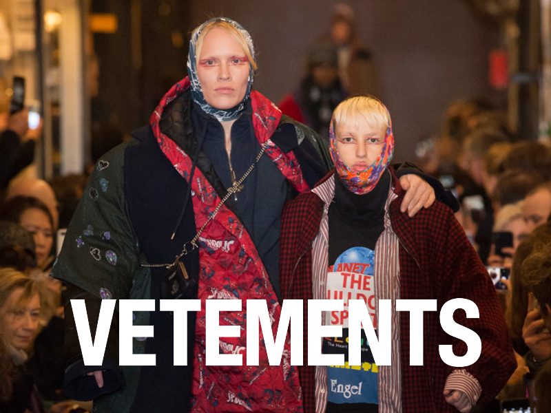 Fashion-маргиналы в эклектической коллекции Vetements Fall 2018