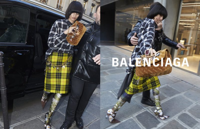 Balenciaga представил рекламную кампанию в виде снимков папарацци