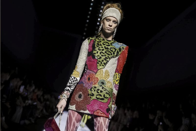 Леопардовые лосины и кислотные цвета в коллекции Tom Ford FW’18/19