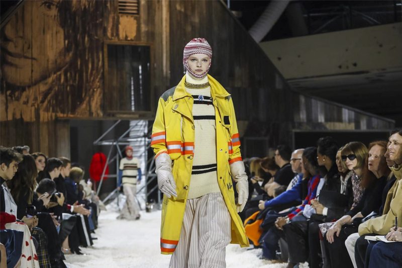Американское искусство и деревенские жители в коллекции Calvin Klein FW’18/19