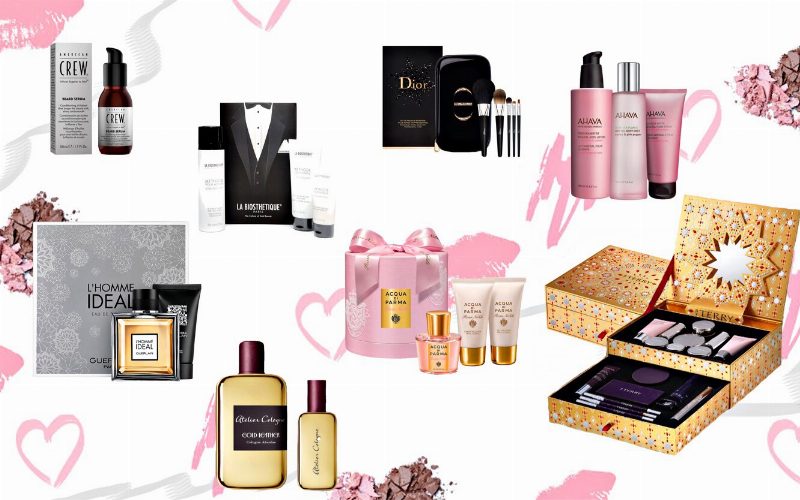 Beauty-подарки ко Дню святого Валентина: для нее и для него