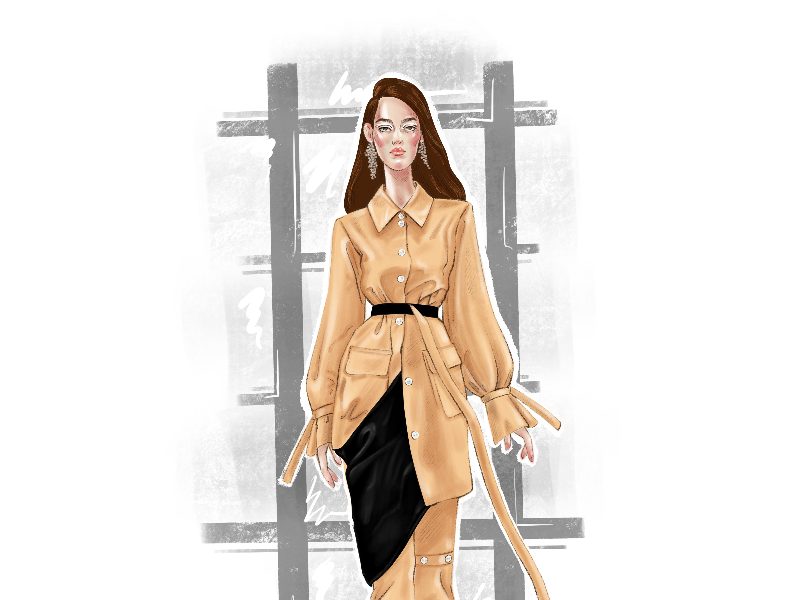 Fashion Art: лучшие показы Kiev Fashion Days и Ukrainian Fashion Week в иллюстрациях