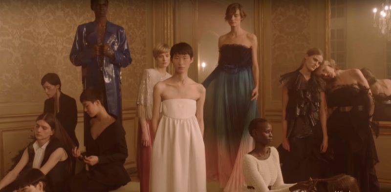 Givenchy представил короткометражный фильм о кутюрной коллекции SS'18