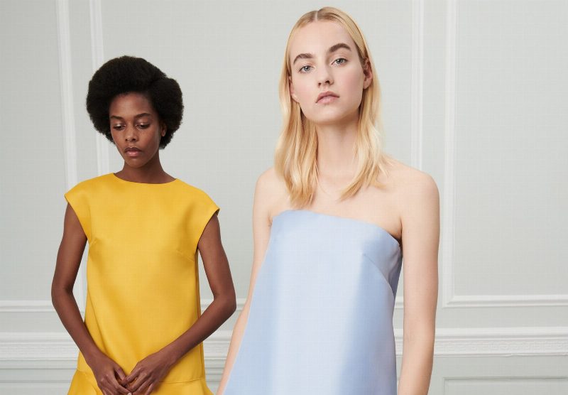 Цветочная вышивка и деликатные линии в коллекции Oscar de la Renta Resort 2019