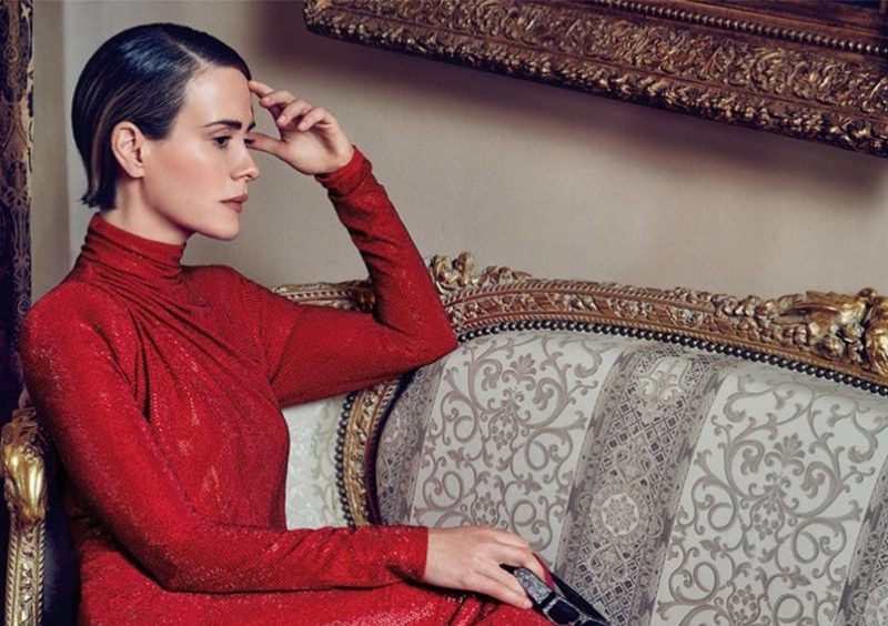 Gallery: 43-летняя актриса Сара Полсон в съемке для InStyle
