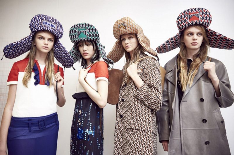 Оммаж 90-м в коллекции Prada Resort 2019