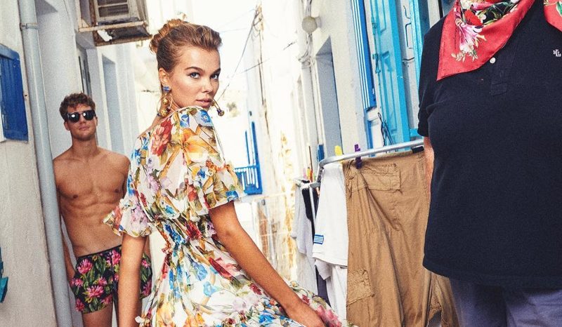 Украинская модель стала лицом рекламной кампании Dolce & Gabbana