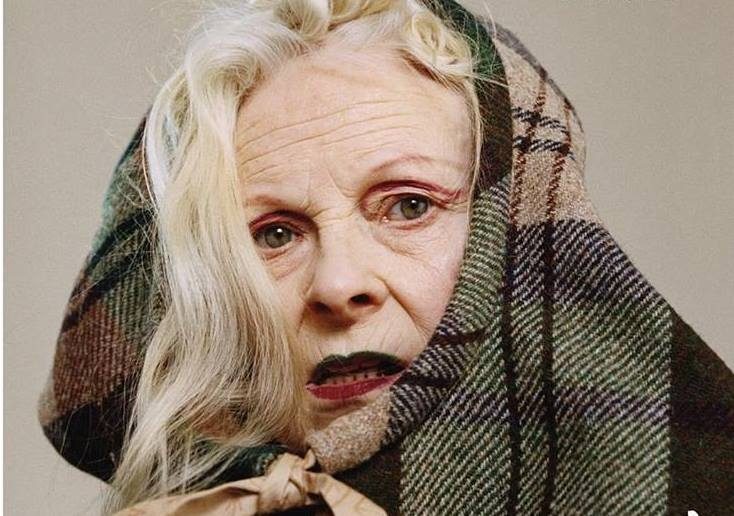 Вивьен Вествуд по локоть в крови для обложки нового выпуска Dazed