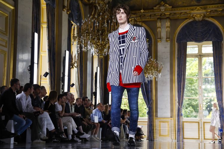 «Разговор Сержа Генсбура и Майкла Джексона»: коллекция Balmain SS'19 Menswear
