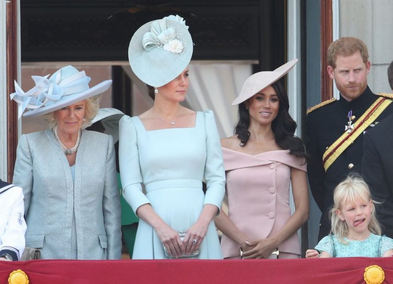 В чем появились Меган Маркл и Кейт Миддлтон на параде Trooping the Colour?