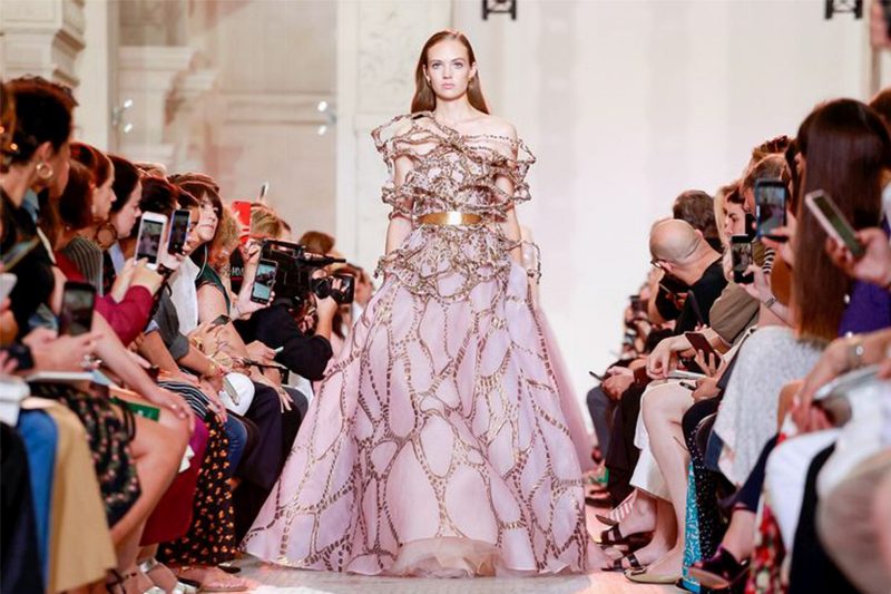 Женская природа: кутюрная коллекция Elie Saab Fall 2018