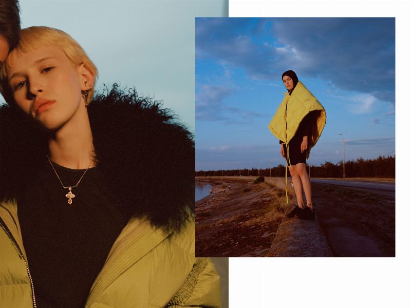 Эстетика 90-х, Киевское море и вечеринка Outer Hours в лукбуке IENKI IENKI FW`18/19